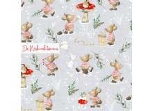 Bio Jersey Lillestoff - Weihnachtsmaus